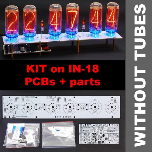 Kit for nixie tubes - nixie,