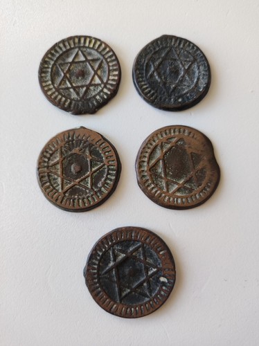 Maroc lot monnaies falus - maroc,