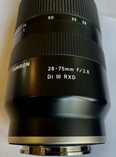 Tamron 28-75mm f/2,8 Di III RXD Objectif pour Sony E-Mount - Noir