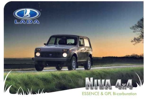 Catalogue brochure lada niva - brochure,
