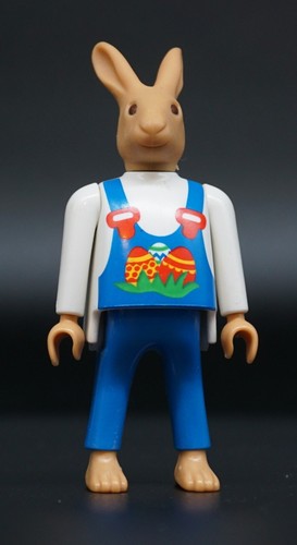 Playmobil figurine homme lapin - homme,