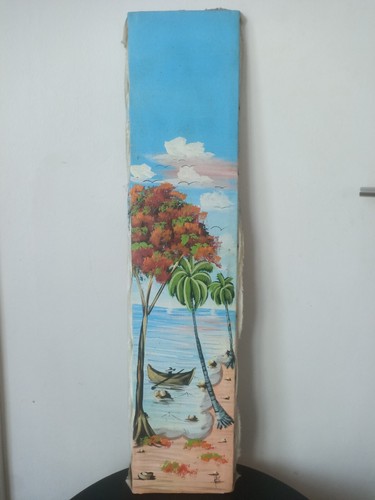 Peinture caraïbes dominicain - peinture,