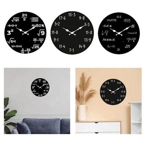Horloge murale décorative - , et
