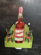 RARE  PLV CARTON EN DECOUPE RHUM  CHAUVET  46X30CM  ANNEES 1925 CIRCA