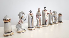 Soviet porcelain chess set
