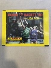 Pochette Bustina Packet Panini Espagne Spain Basket Ball LIGA ACB 90 1990