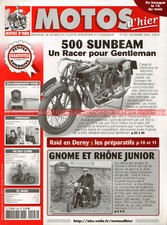 MOTOS D'HIER 103 SUNBEAM 500