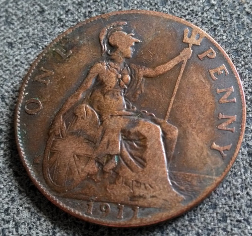 Monnaie royaume uni penny - monnaie,