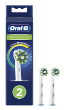 Pack 2 Brossettes Oral B Cross Action Recharge Têtes de brosse à dent Électrique
