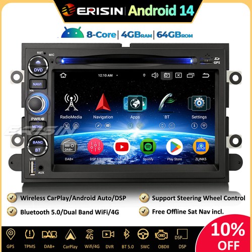64gb android autoradio gps - android, 14
