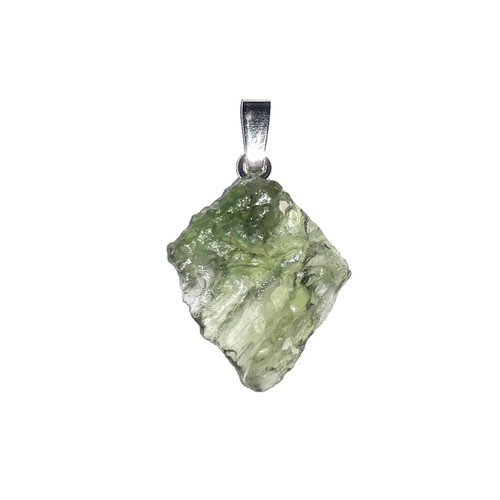 Pendentif moldavite pierre - pendentif,