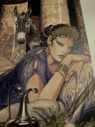 Milo manara signed print - •milo,