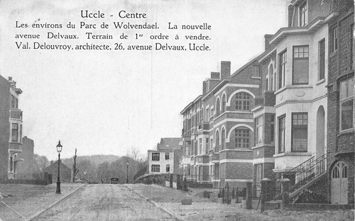 Cpa belgique uccle centre - belgique, /
