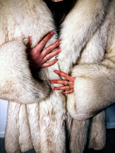 Manteau fourrure vintage - fourrure,