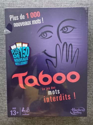 Jeu taboo des mots - taboo,, le