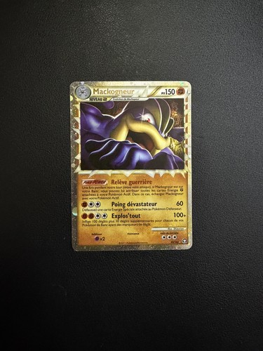Carte pokémon mackogneur - carte,