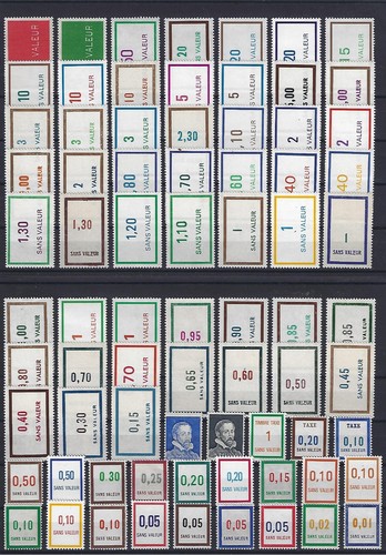Timbres fictifs france - timbres,