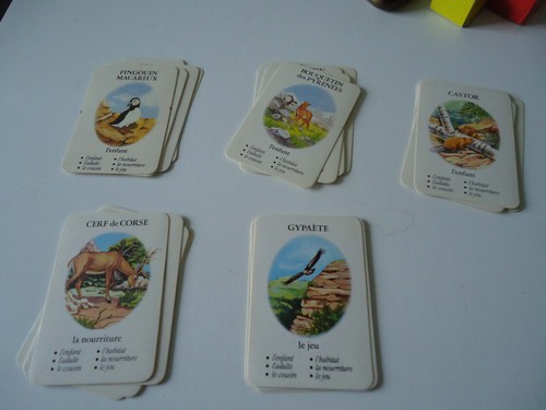 Ancien jeu des familles wwf - jeu,