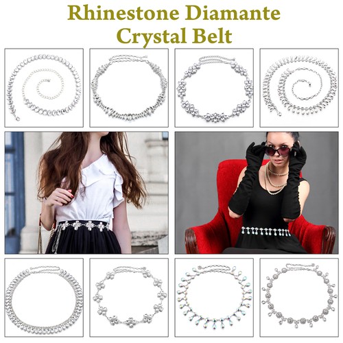 Ceinture strass diamantée - strass,