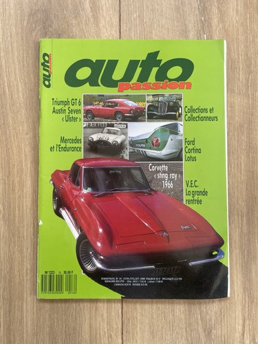 Magazine auto passion 1988 - auto,