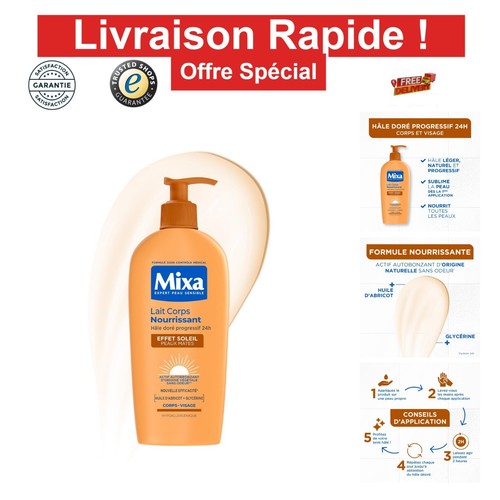 Mixa lait corps autobronzant - mixa,