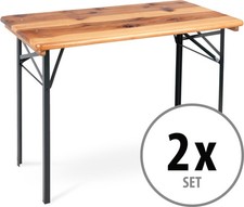 2x Table Jardin Terasse