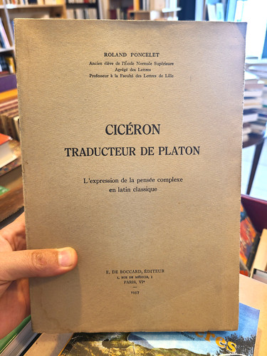 Cicéron traducteur platon - cicéron,