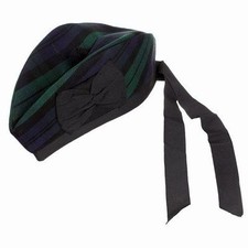 Chapeau Glengarry Tartan En