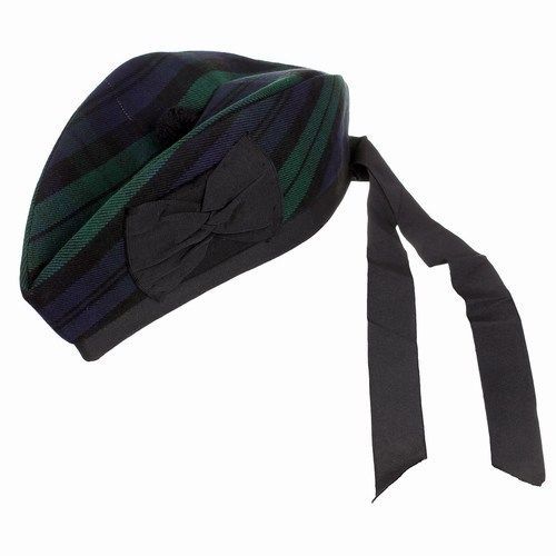 Chapeau glengarry tartan - glengarry,