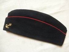 Calot laine modèle 1957 Artillerie de Marine vers 1960 guerre d'Algérie