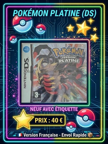 Pokémon platine - pokémon, ds)