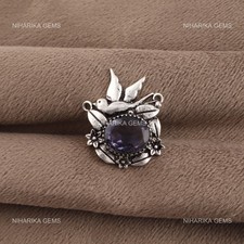 925 Argent Sterling Iolite