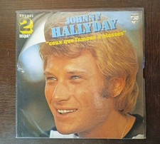 vinyle johnny hallyday " Ceux Que L'Amour A Blessé "