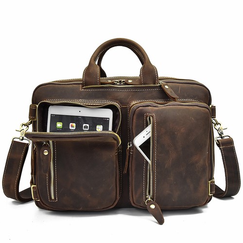 Sac besace 100 - %, marron