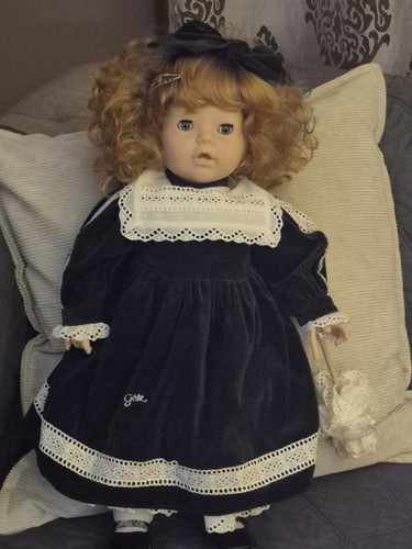 1986 gotz symantha doll - 1986, red
