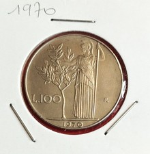 Italie 100 lire - **, 1970-1979