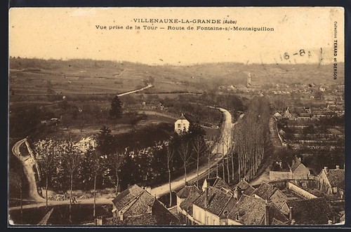 Cpa villenauxe grande vue - cpa, villenauxe-la-grande,