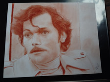 Portrait à la sanguine de