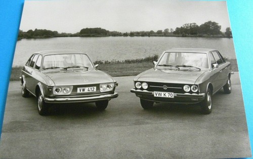 Photo presse volkswagen 412 - presse,