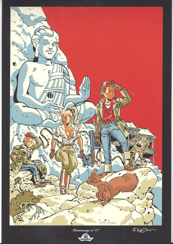 Meynet hommage spirou et - meynet,