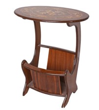 Porte-Journaux Antique En Bois