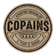 Set de table rond en toile de