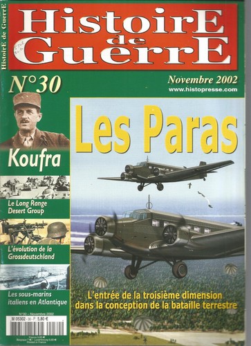 Histoire guerre 30 - de,