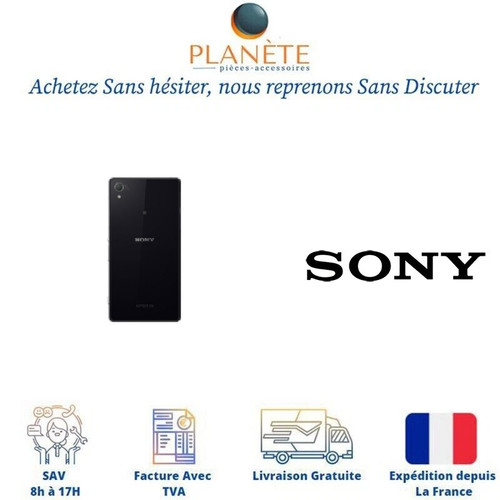 Cache batterie noir pour sony - cache,