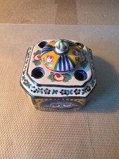 Ancien encrier en faience