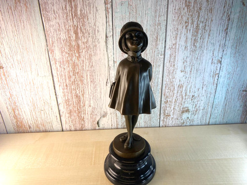 Sculpture bronze art déco - bronze,