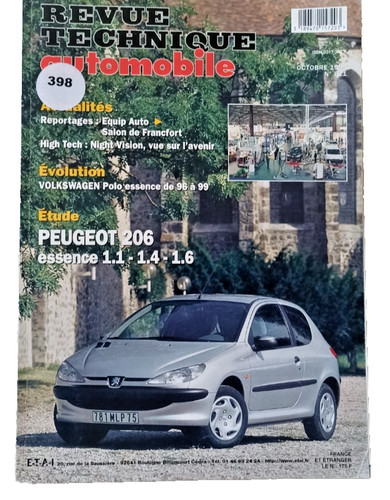 Peugeot 206 essence 1 - 206, /