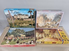 Lot de 4 Puzzles Schmidt MB Nathan 1000 et 1500 Pièces