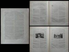 ENCYCLOPEDIE D'ARCHITECTURE n°2 1883 SITE GALLO-ROMAIN DE SANXAY