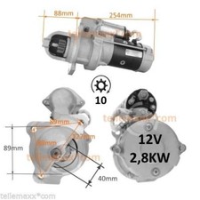 Démarreur pour Vendeuvre